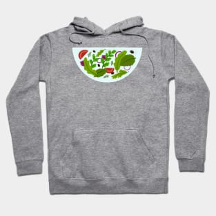 Salad Vegetables Fresh Hoodie